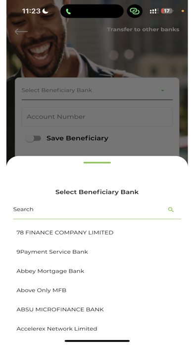 Money trust Mobile Screenshot