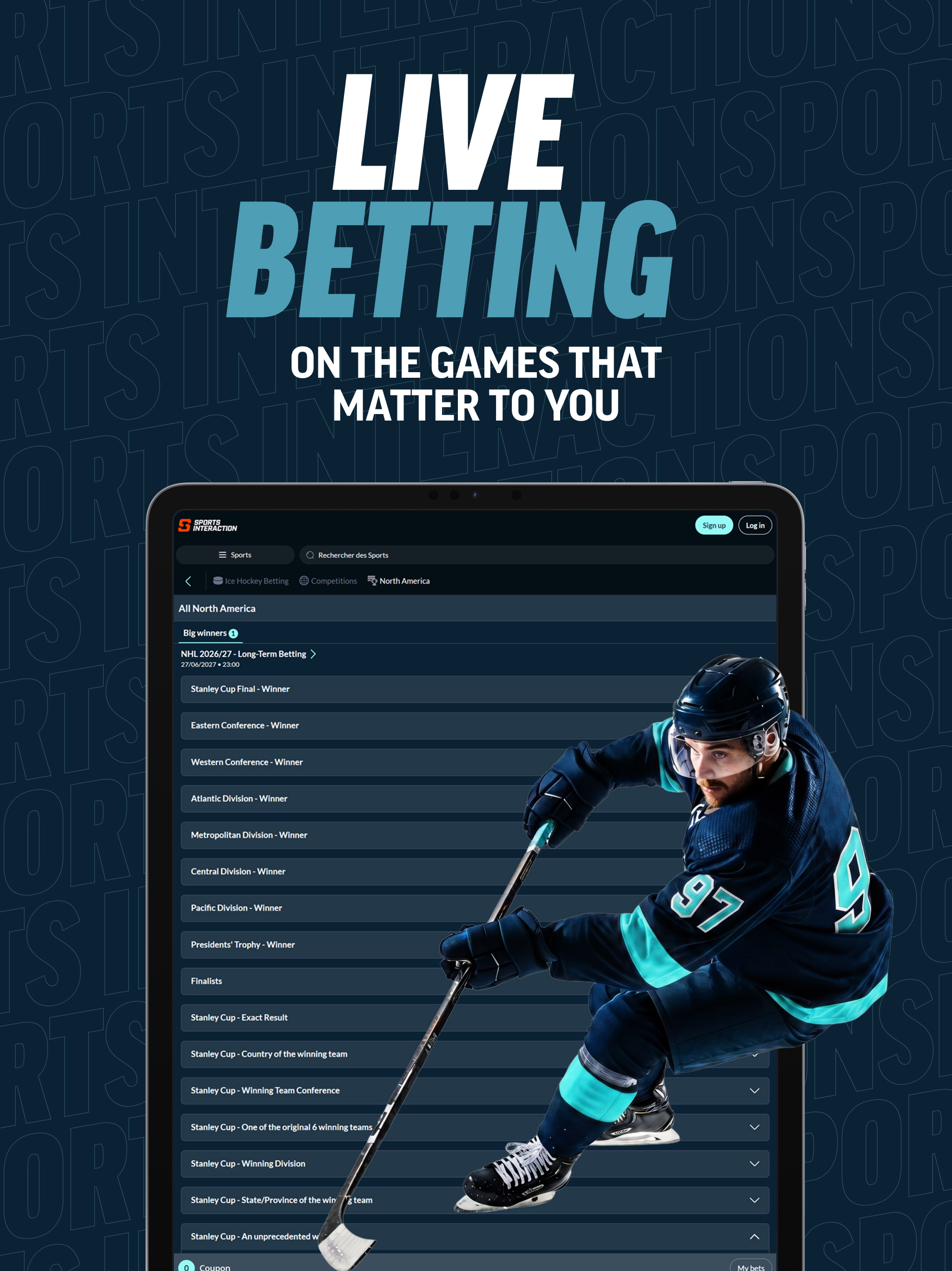 Sports Interaction Sportsbook screenshot 8