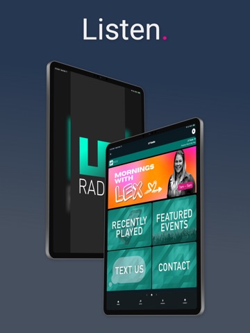 LF Radio iPad screenshot