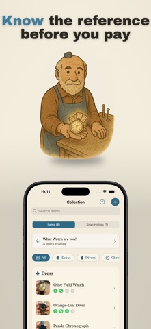 Watchry: Watch Identifier iPhone screenshot