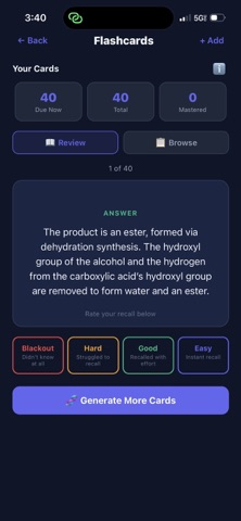 : 528 AI — MCAT Study Engine screenshot