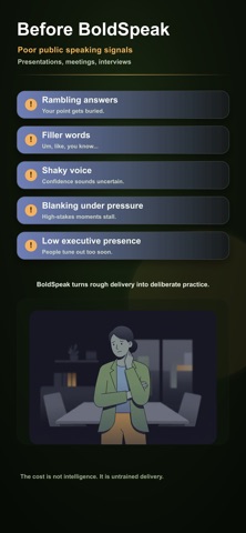 BoldSpeak: AI Speaking Coach Screenshot 1 of 5