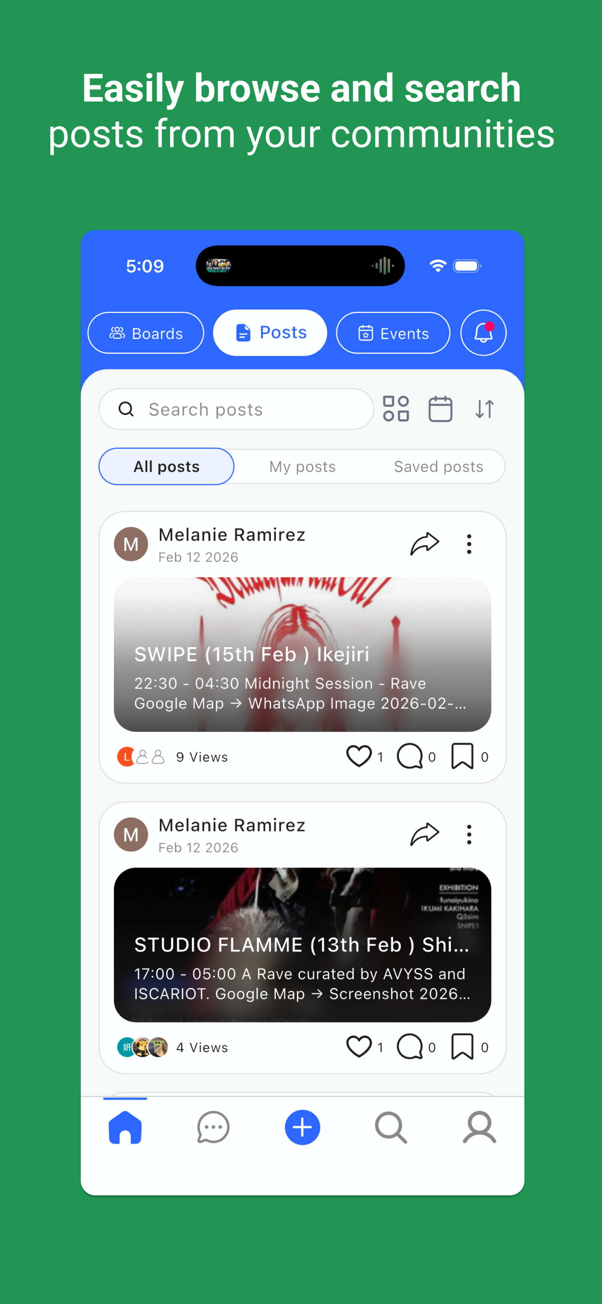MOMO BOARD Community Super App