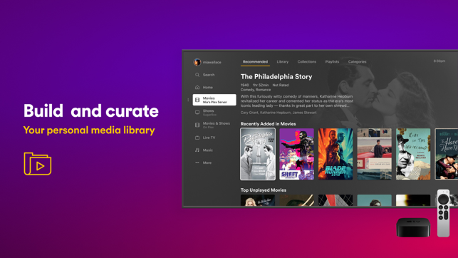 ‎Plex: Watch Live TV and Movies Screenshot