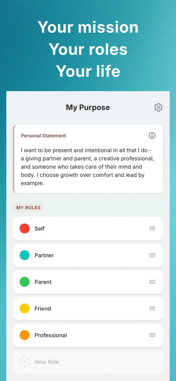 Screenshot #2 pour iAction: Weekly Goals
