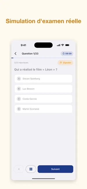 Gendarmerie Concours QCM screenshot 3