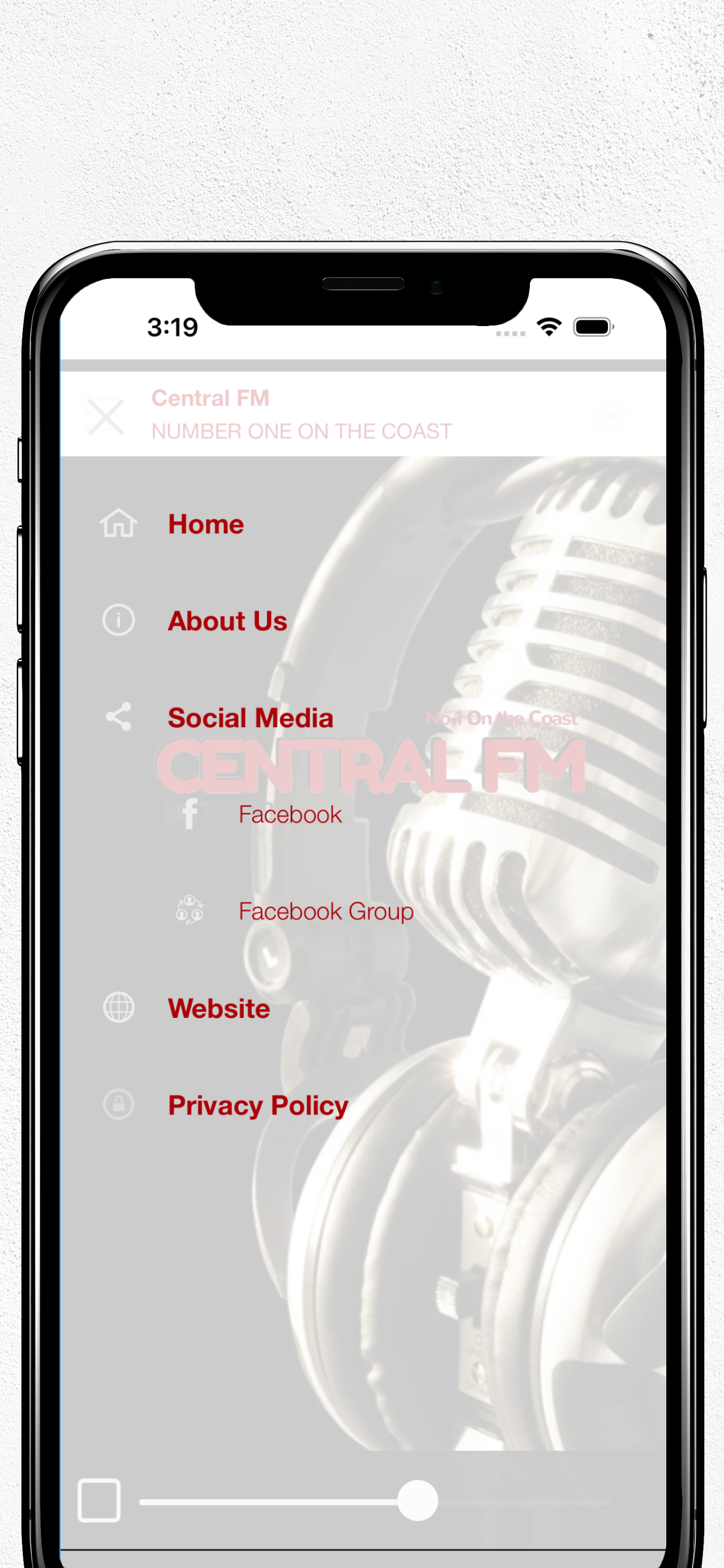 Central FM Radio Spain screenshot 3