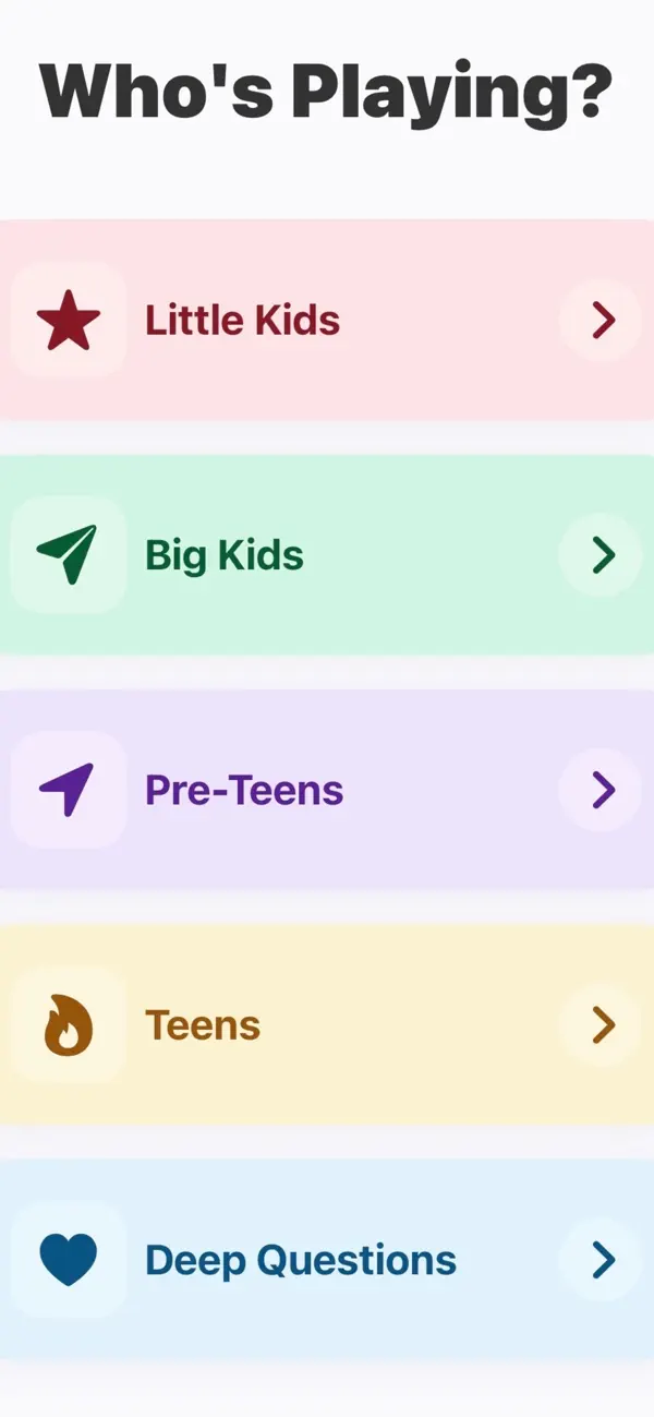 Screenshot #2 pour Car Ride Conversation Starters