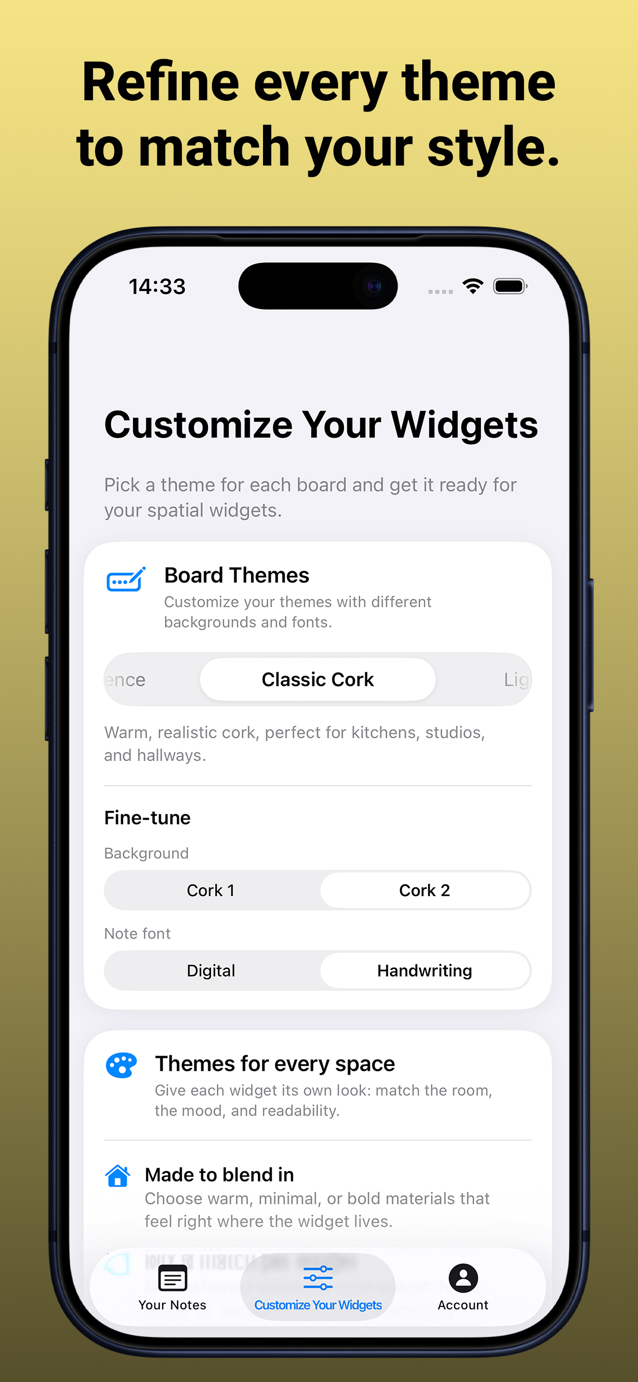 MemoWall – Notes & Widgets