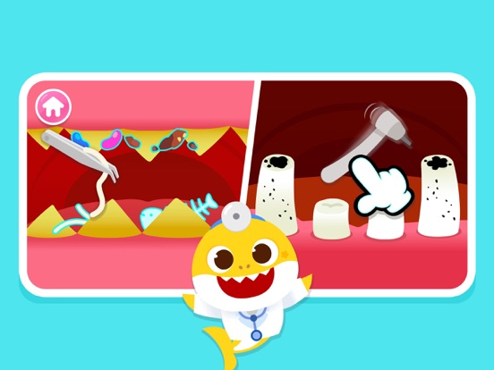 ベビーシャーク歯医者プレイ: ゲームのおすすめ画像2