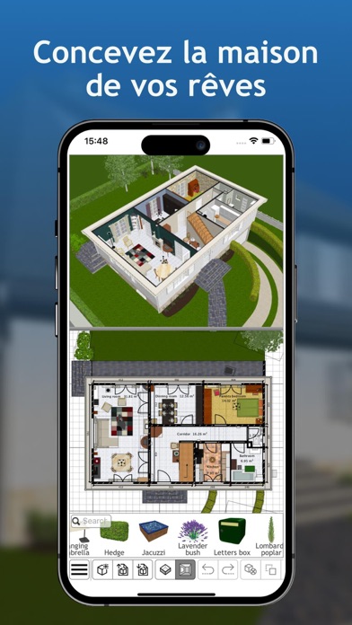 Screenshot #1 pour Sweet Home 3D: Deco Maison