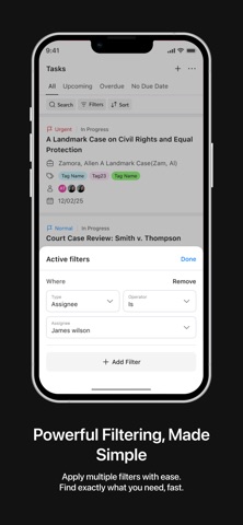 Lawcus – Legal Management screenshot