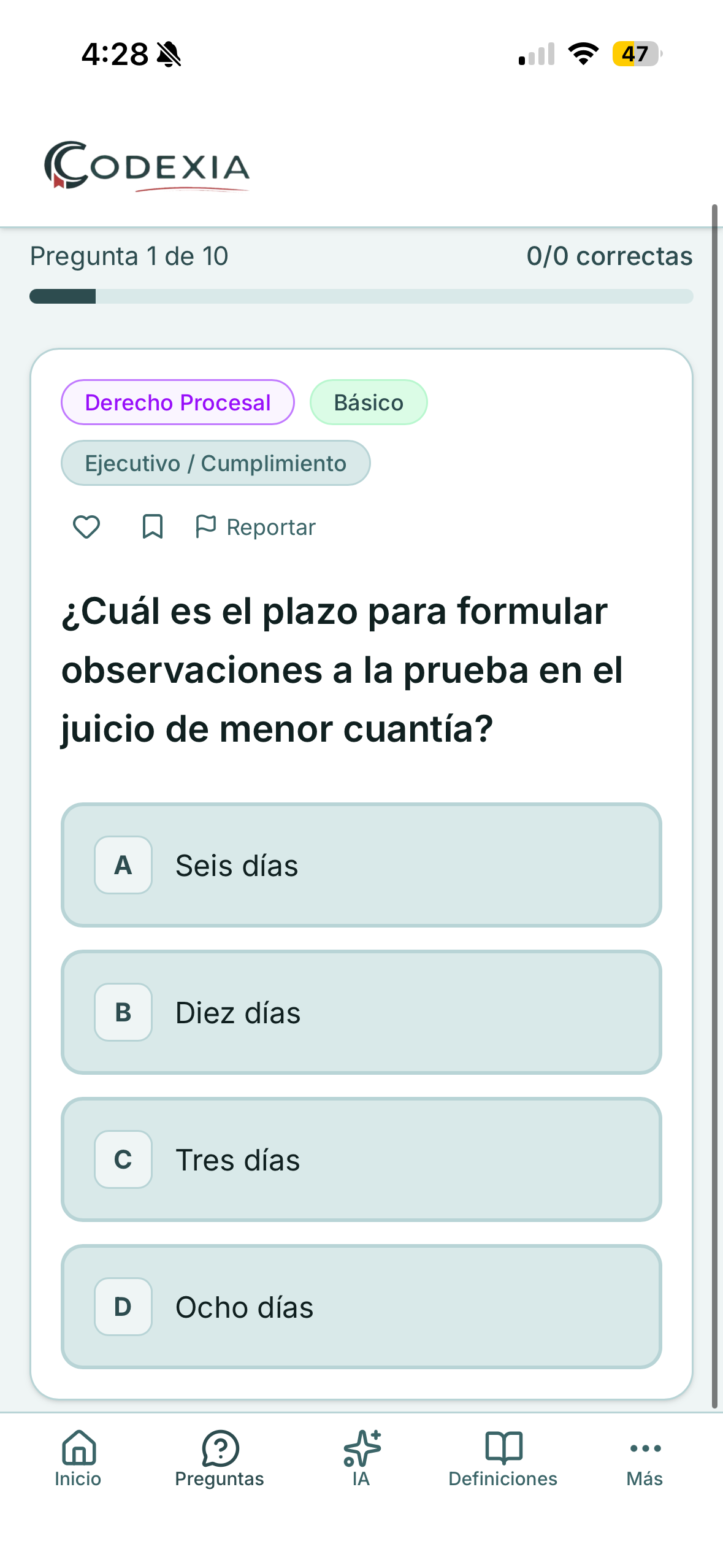 Codexia Legal screenshot 7