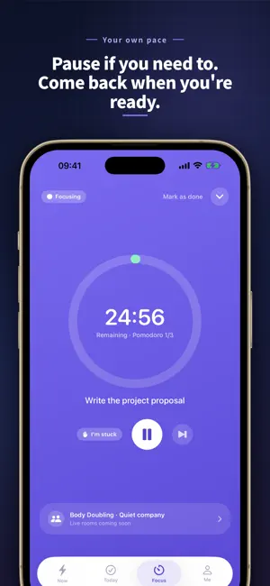 FocusFlow: Gentle ADHD Timer screenshot 3