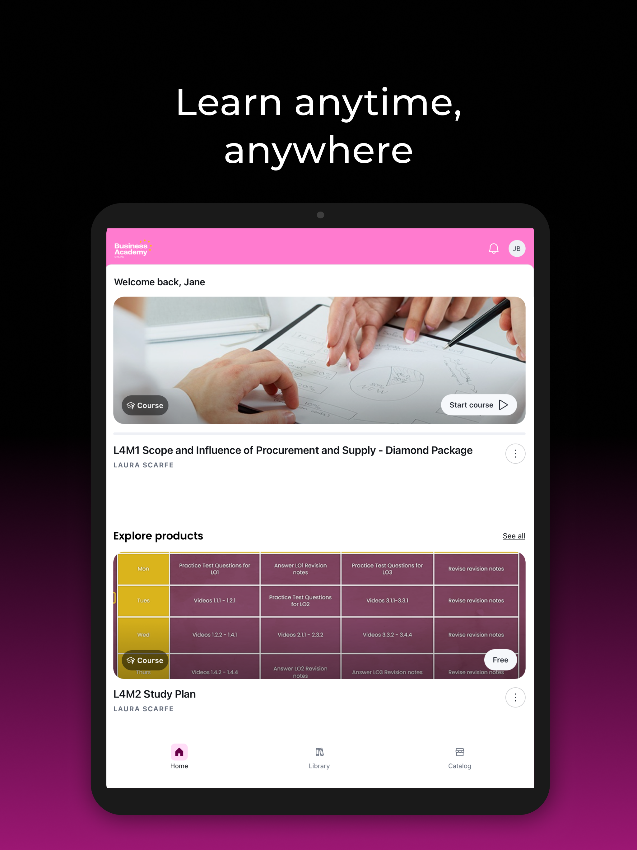 Business Academy Online (BAO) screenshot 5