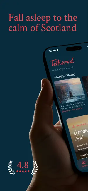 Tethered: Better Sleep Stories screenshot 1