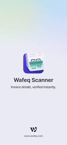 ZATCA Invoice QR Scan by Wafeq iPhone screenshot
