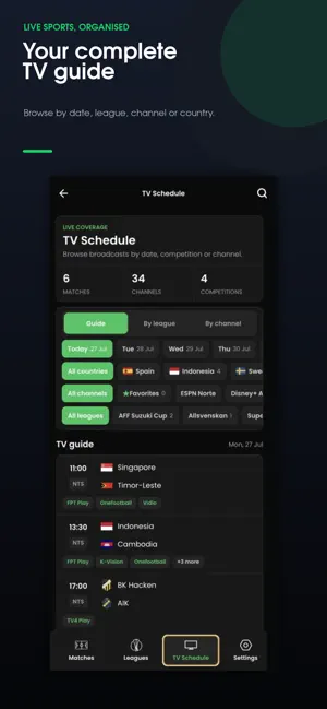 MatchonTV screenshot 2