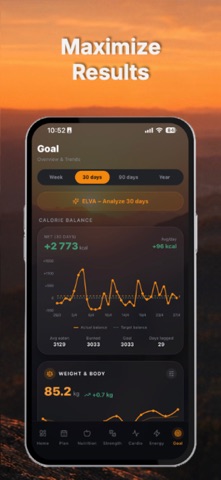 ELVA Fitness: Exercise Tracker Screenshot 6 of 6