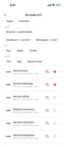 Cooking Sudoku: Meal Planner iPhone screenshot