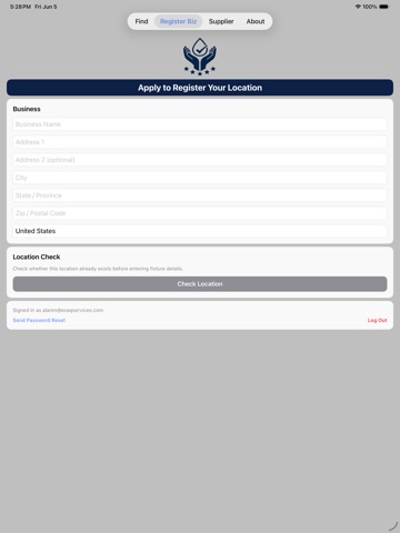 Clean Hands Certified iPad screenshot
