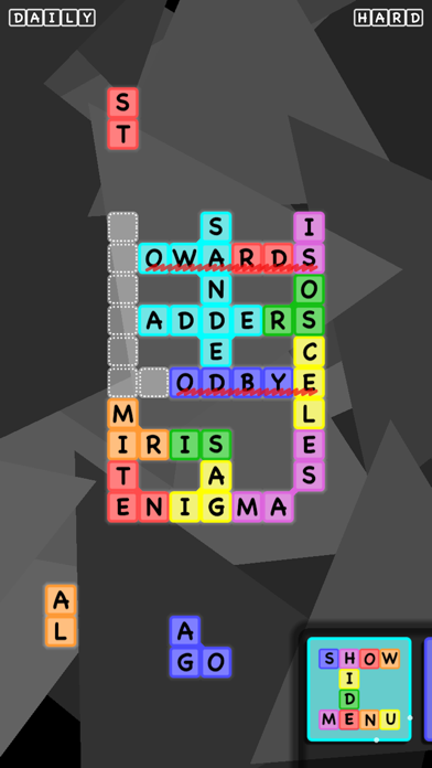 Grid Words: Logical letters Screenshot