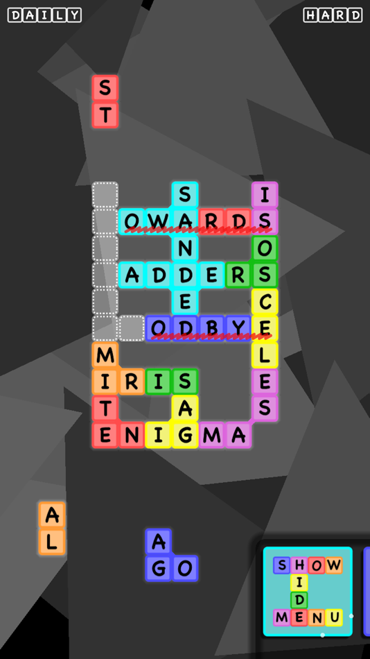 #5. Grid Words: Logical letters (iOS) 由: Matthew Menary