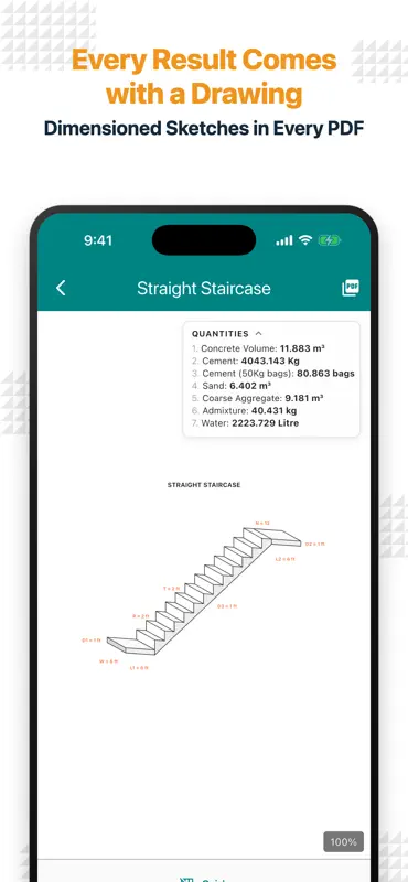 Construction Calculator A1 Pro screenshot 7 of 10
