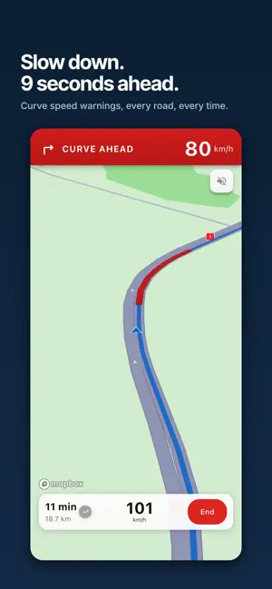 SmoothRide - Corner Speed screenshot 1