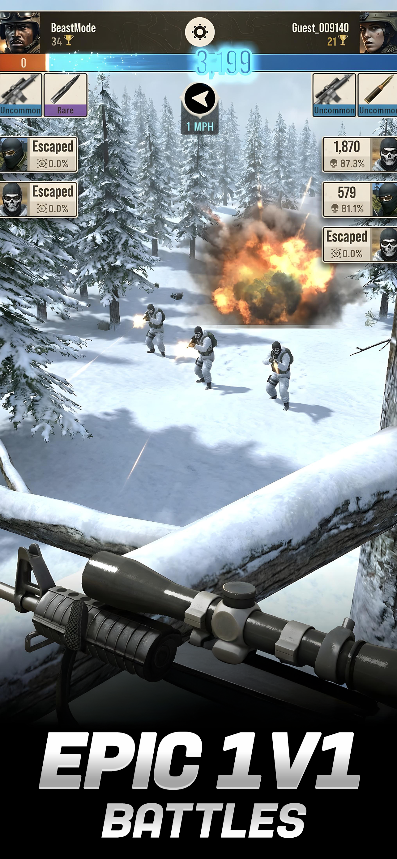 Sniper Battle: 3D Shooter Game