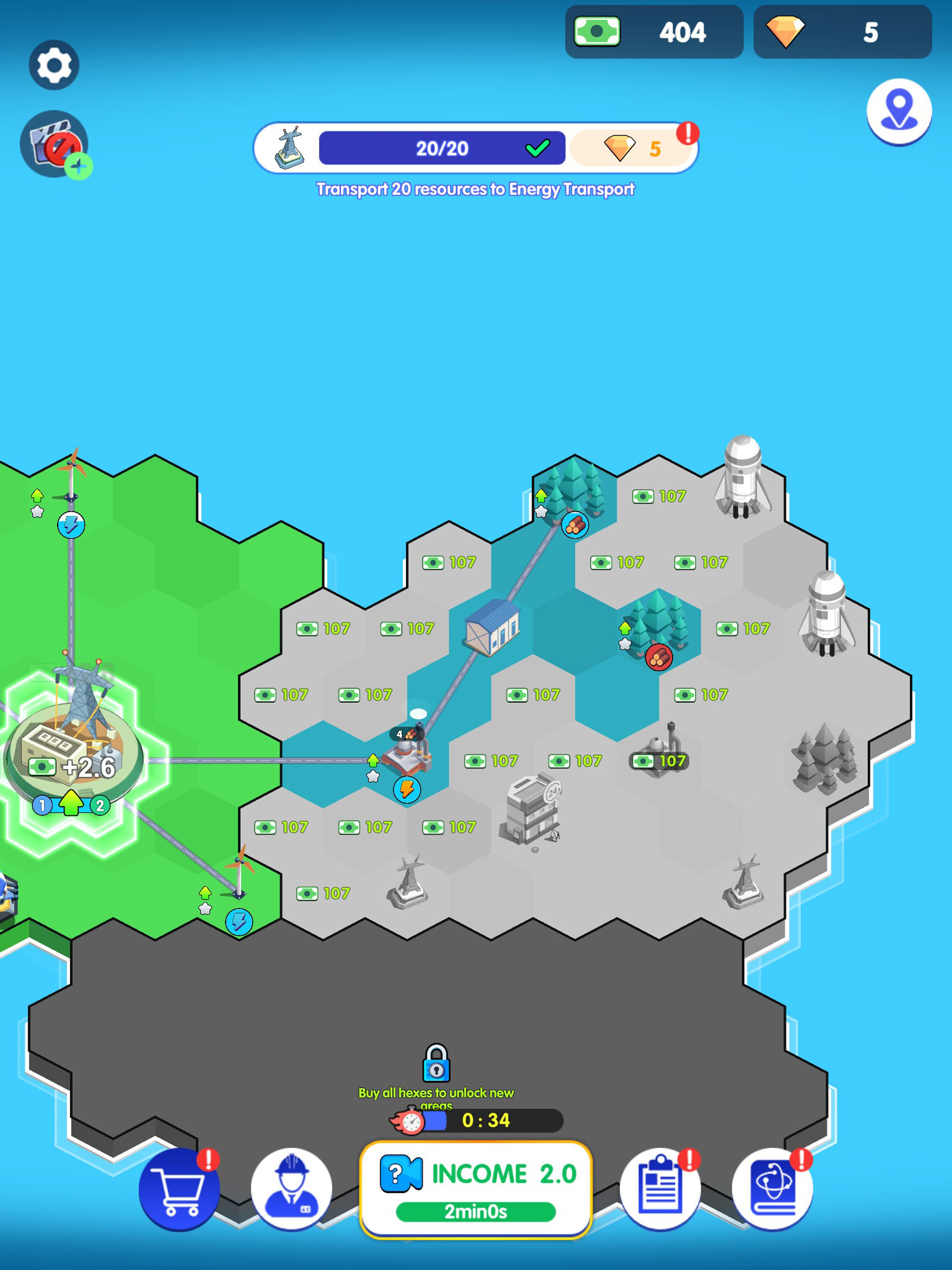 Idle Energy Tycoon:Power Grid