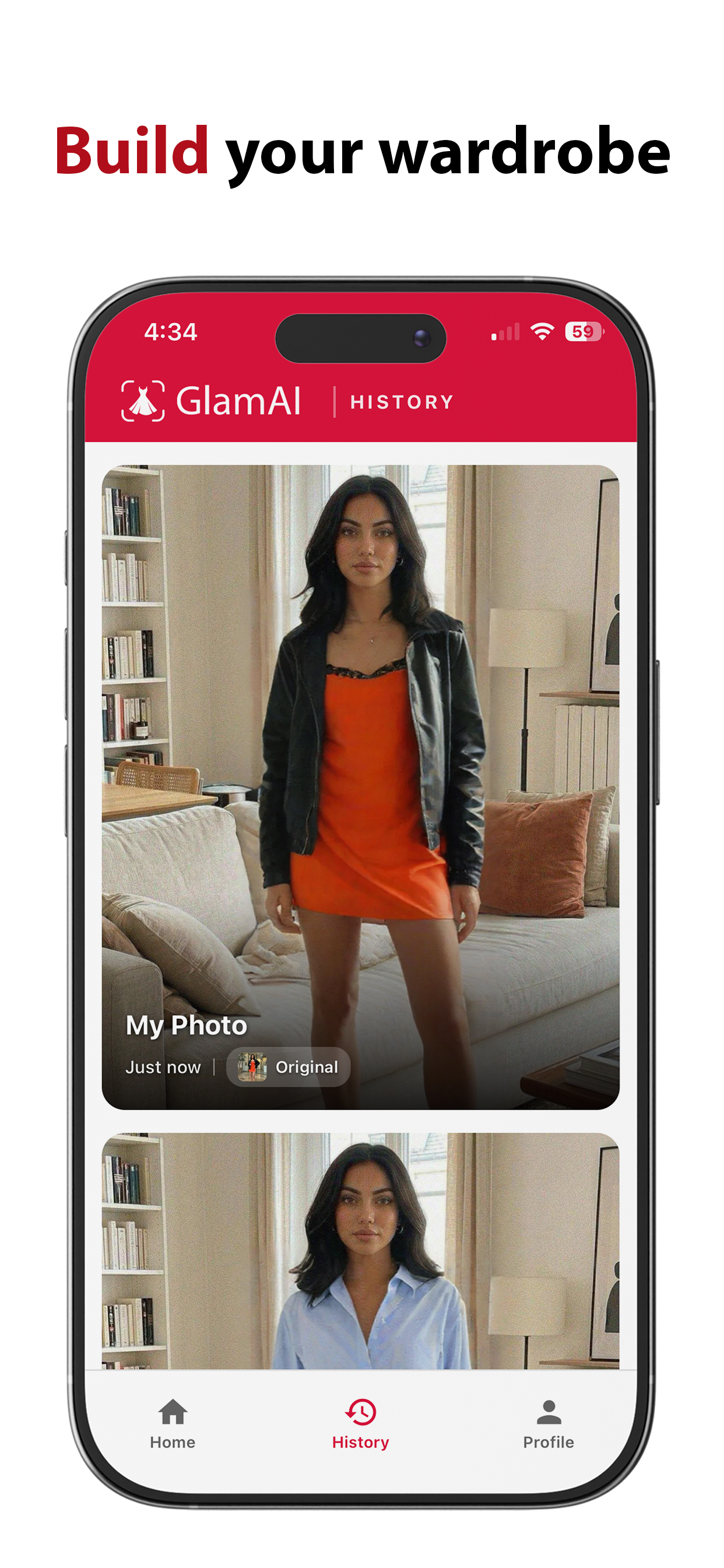 GlamAI: AI Outfit Try-On