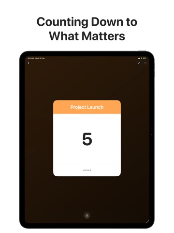 Countdown & Interval Timer iPad screenshot