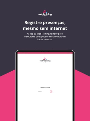 Presença Offline iPad screenshot