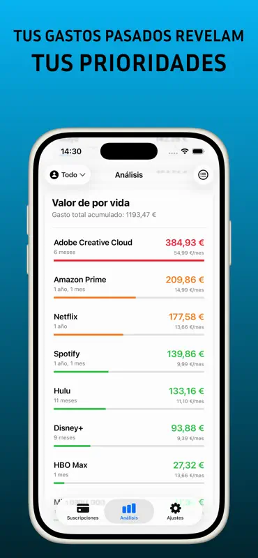 SuscriptoTracker+ screenshot 5 of 10