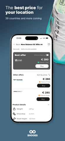 Shooes: Find the Best Deals iPhone screenshot