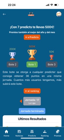 Predict7 screenshot