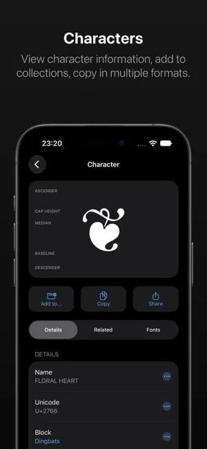 CharMap — Unicode Characters screenshot 3