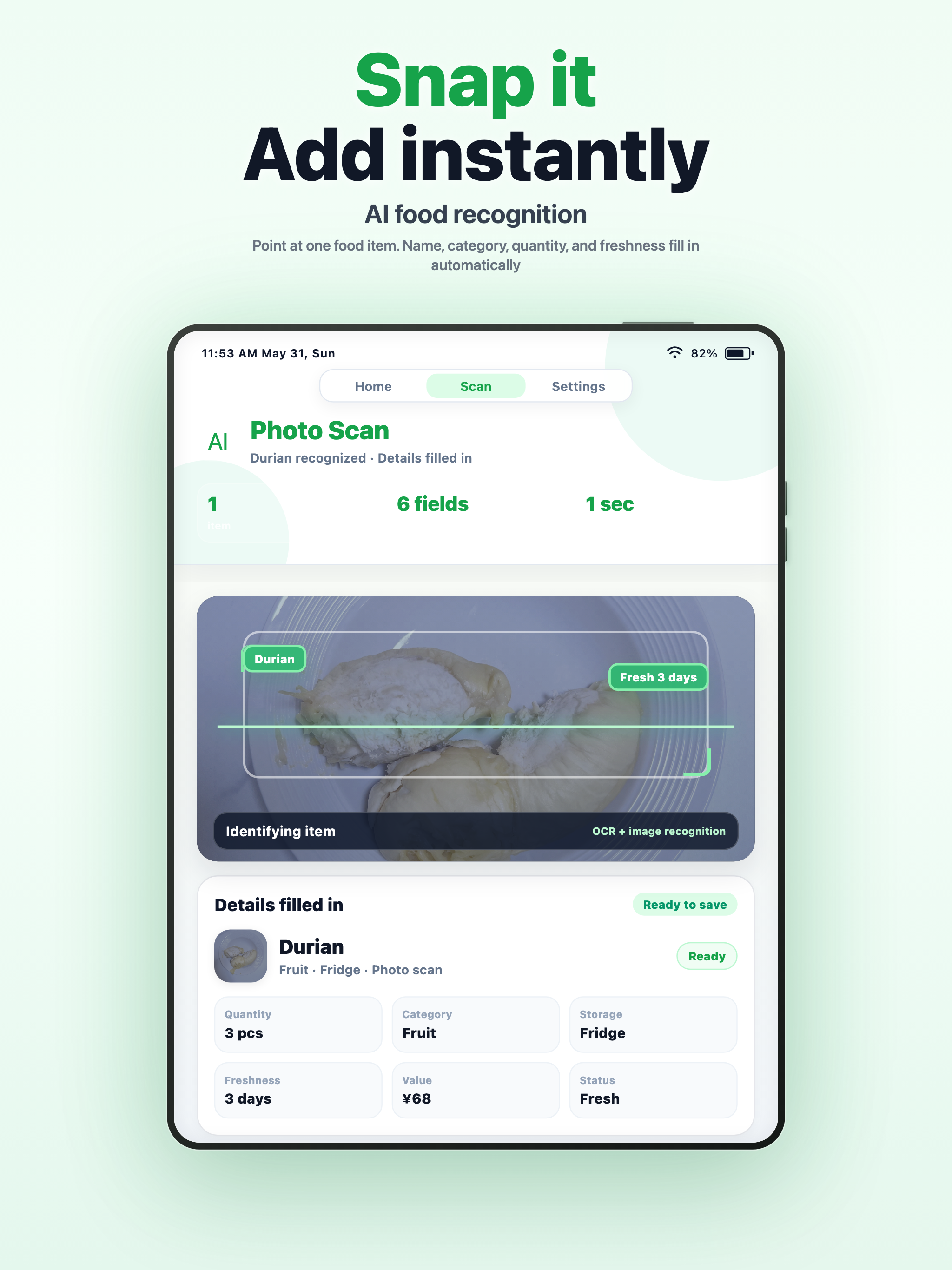 Fresho Food Expiry Tracker