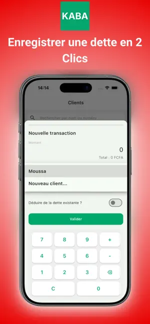 KABA - Gestion de dettes screenshot 3