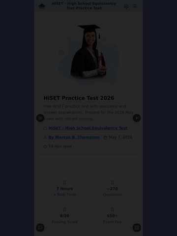 HiSET Practice Test
