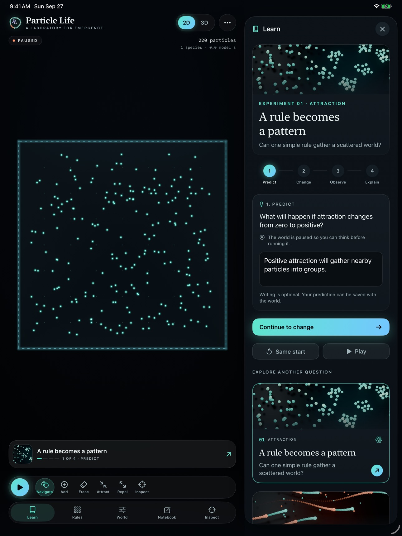 Screenshot 8 of Particle Life: Science Lab