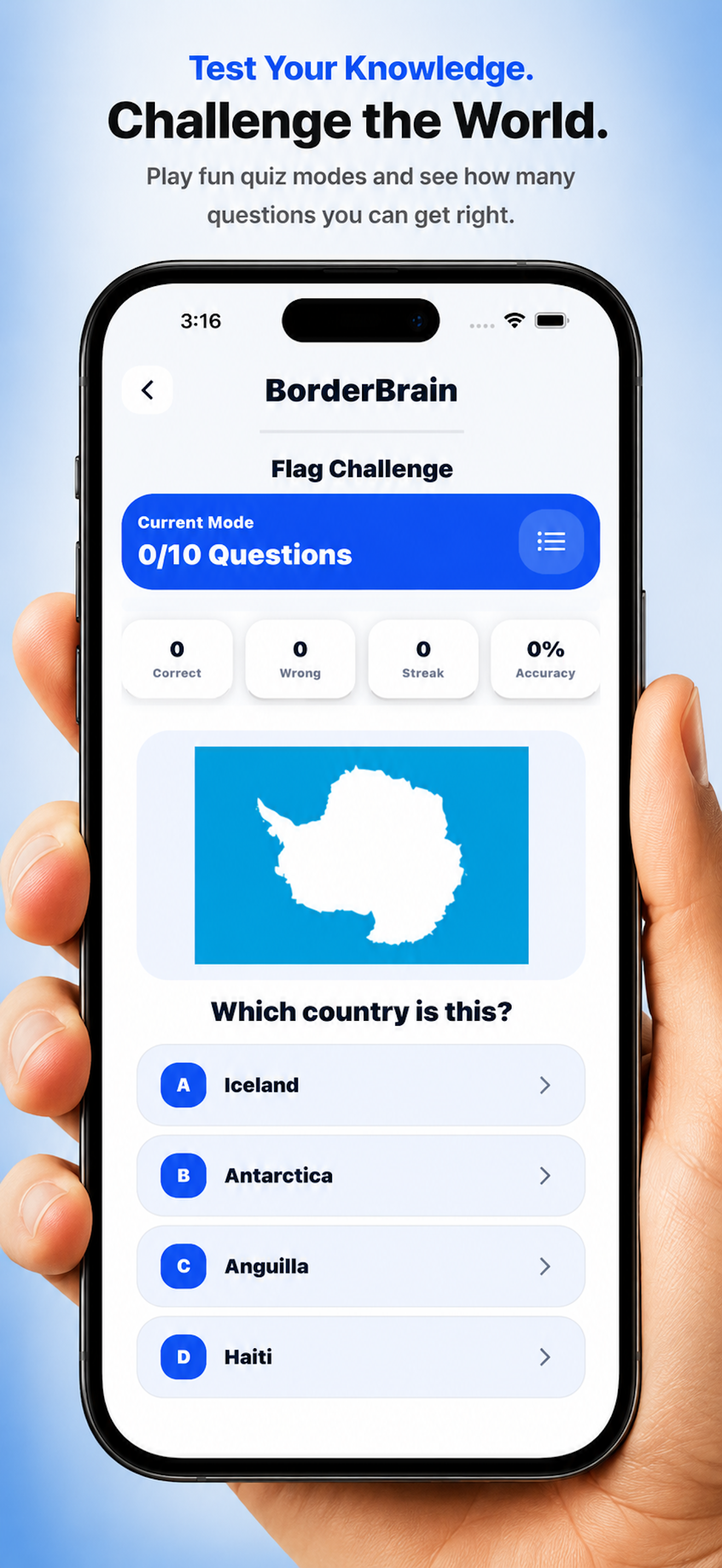 BorderBrain: Global Trivia screenshot 4