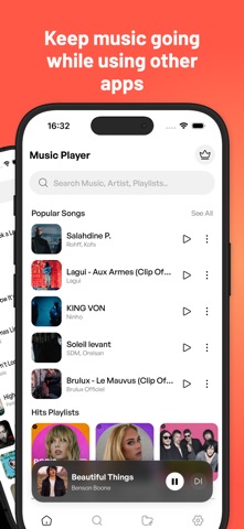 Music  : Cloud Music Streaming Screenshot 2 of 4