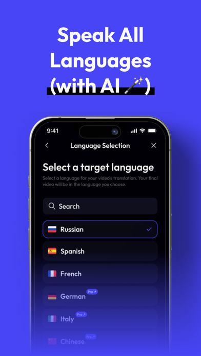 Dub AI - AI Video Translator Screenshot