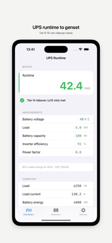 Data Center Engineer Toolkit iPhone screenshot