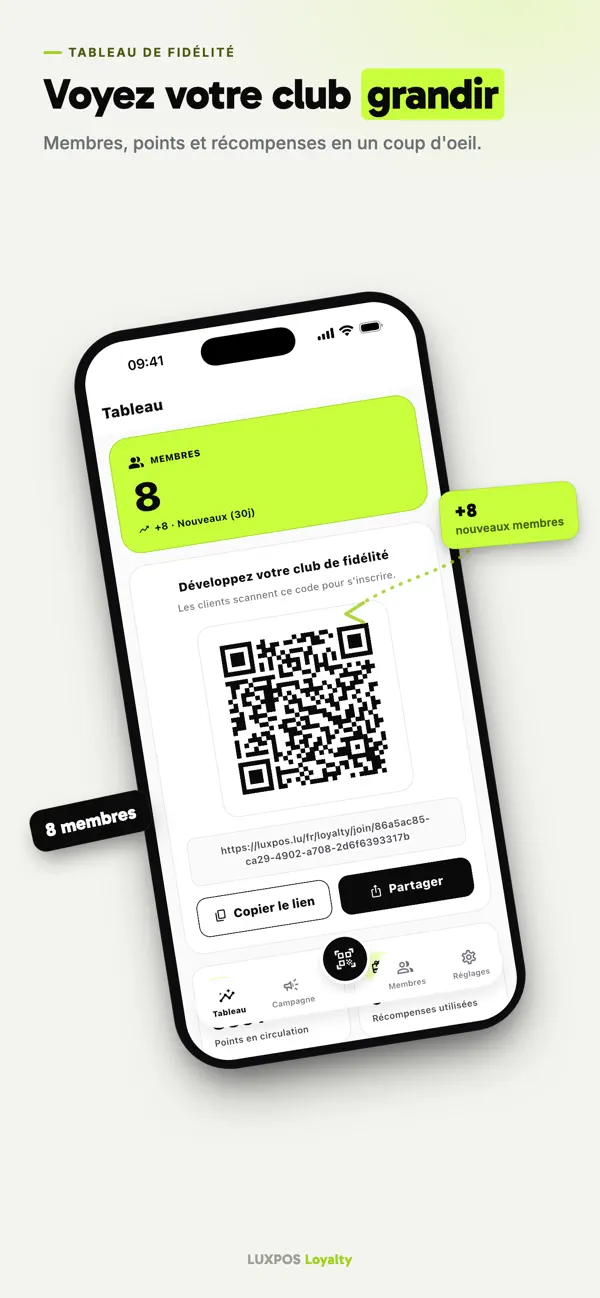 Screenshot #1 pour LUXPOS Loyalty