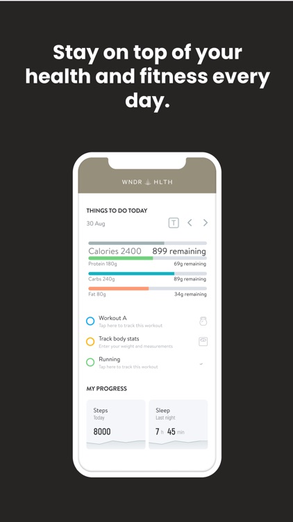 WndrHLTH Fitness screenshot-3