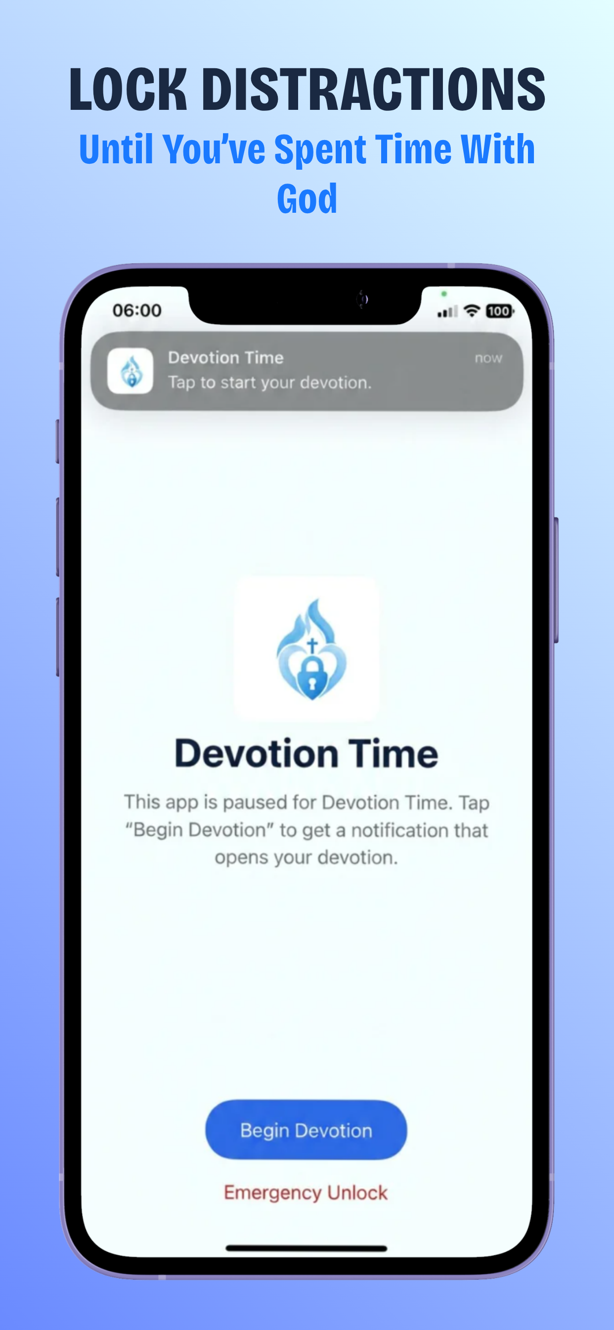 Devotion Lock: Christian focus screenshot 2