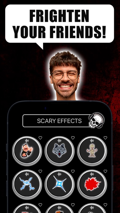 Horror Movie Soundboard iPhone screenshot 1 - Entertainment app